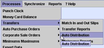 Process Autodistribution