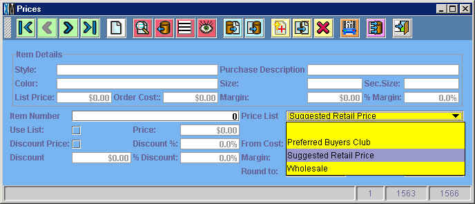 Creating a discount between a LIST PRICE and SALE PRICE