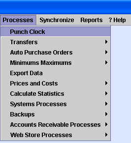 punch clock calculator with lunch