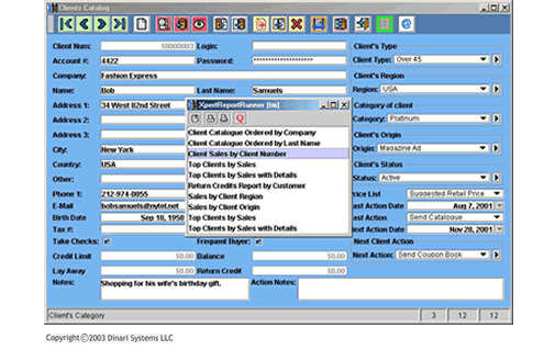 Customer Relationship Management module